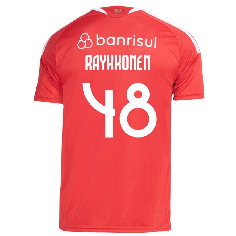 Danxen Heren Raykkonen Pereira Soares #48 Rood Wit Thuisshirt Thuistenue 2026/27 T-Shirt België