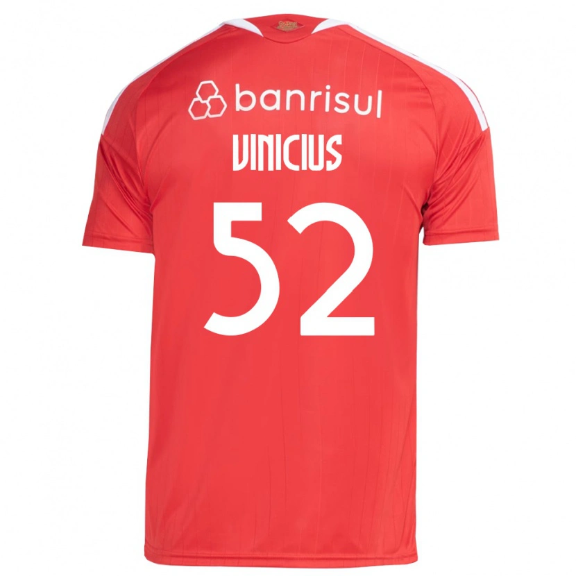 Danxen Heren Gabriel Vinicius #52 Rood Wit Thuisshirt Thuistenue 2026/27 T-Shirt België