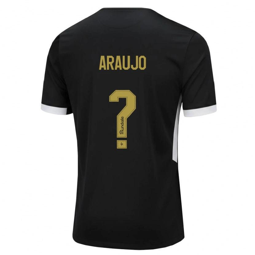 Danxen Heren Matheus Araujo #0 Zwart Wit Geel Thuisshirt Thuistenue 2026/27 T-Shirt België