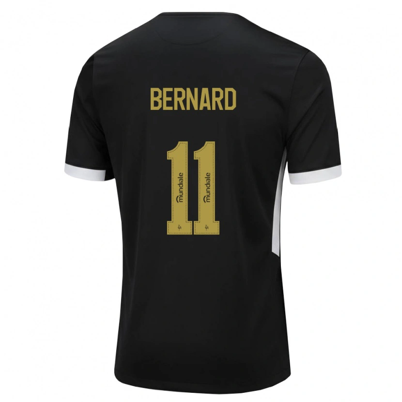 Danxen Heren Bernard Anício Caldeira Duarte #11 Zwart Wit Geel Thuisshirt Thuistenue 2026/27 T-Shirt België