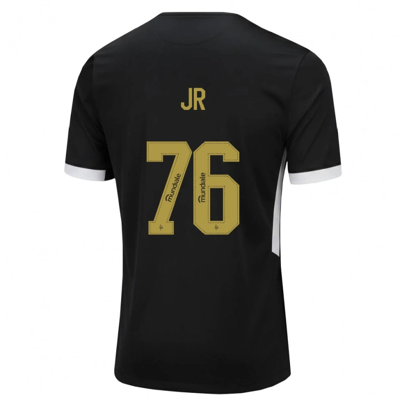 Danxen Heren Wanderson Jr #76 Zwart Wit Geel Thuisshirt Thuistenue 2026/27 T-Shirt België