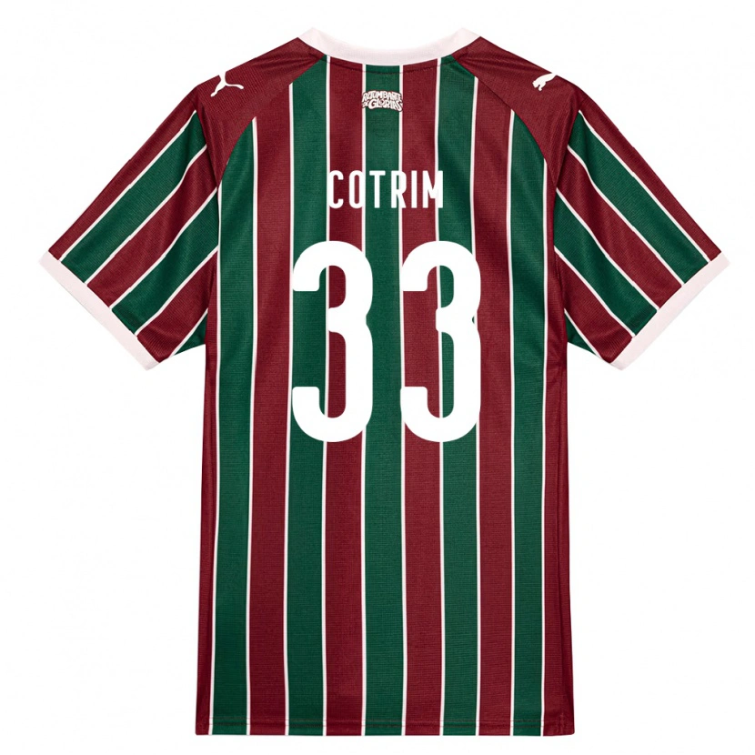 Danxen Heren Bruna Cotrim #33 Groen Bordeaux Rood Wit Thuisshirt Thuistenue 2026/27 T-Shirt België