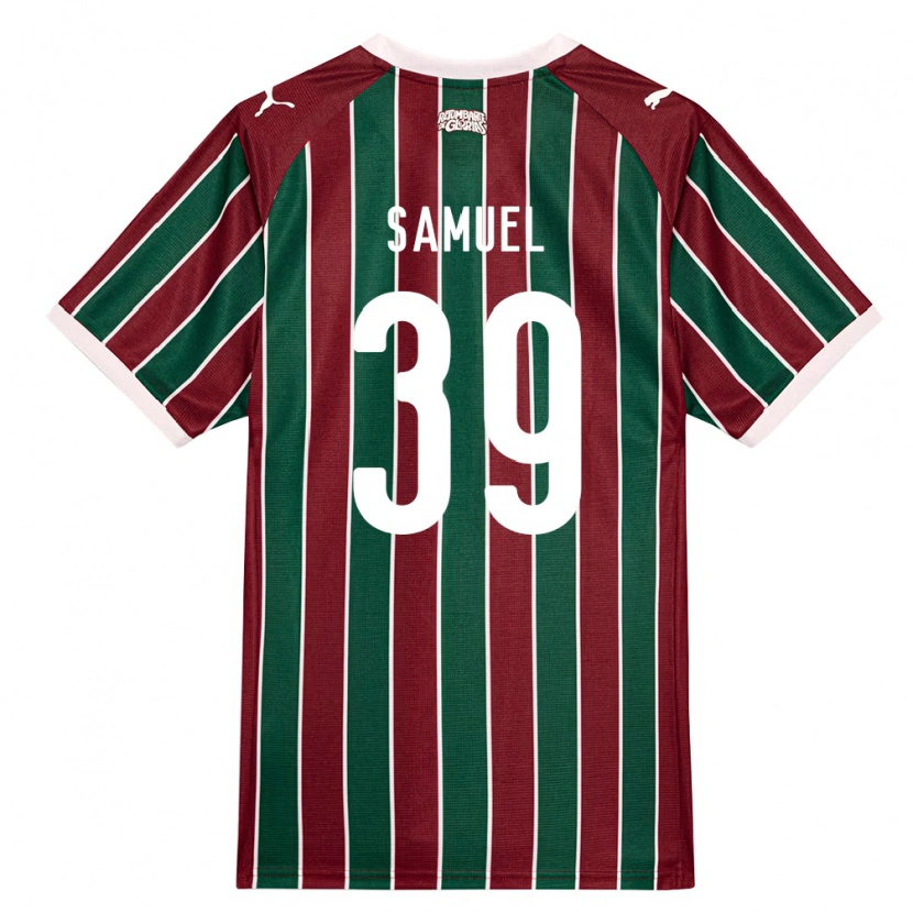 Danxen Heren Keven Samuel #39 Groen Bordeaux Rood Wit Thuisshirt Thuistenue 2026/27 T-Shirt België