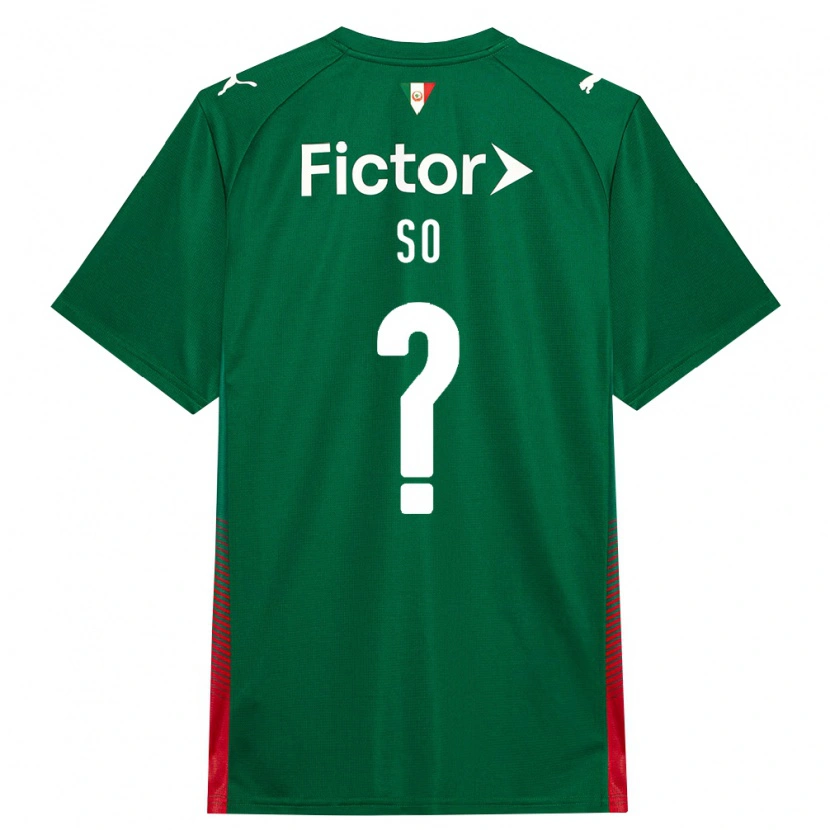 Danxen Heren Fábio Só #0 Groen Rood Wit Thuisshirt Thuistenue 2026/27 T-Shirt België