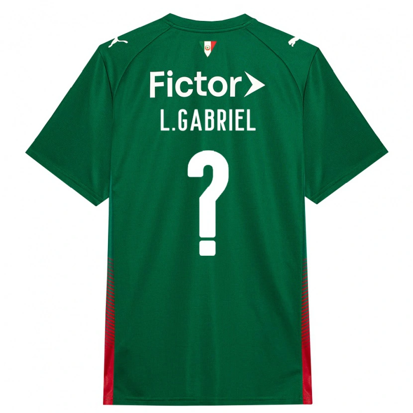 Danxen Heren Lucas Gabriel #0 Groen Rood Wit Thuisshirt Thuistenue 2026/27 T-Shirt België