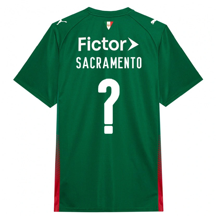 Danxen Heren Wendell Sacramento #0 Groen Rood Wit Thuisshirt Thuistenue 2026/27 T-Shirt België