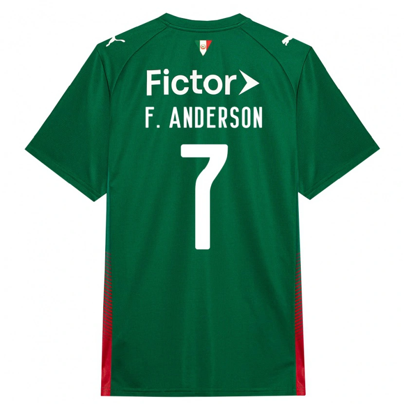 Danxen Heren Felipe Anderson #7 Groen Rood Wit Thuisshirt Thuistenue 2026/27 T-Shirt België