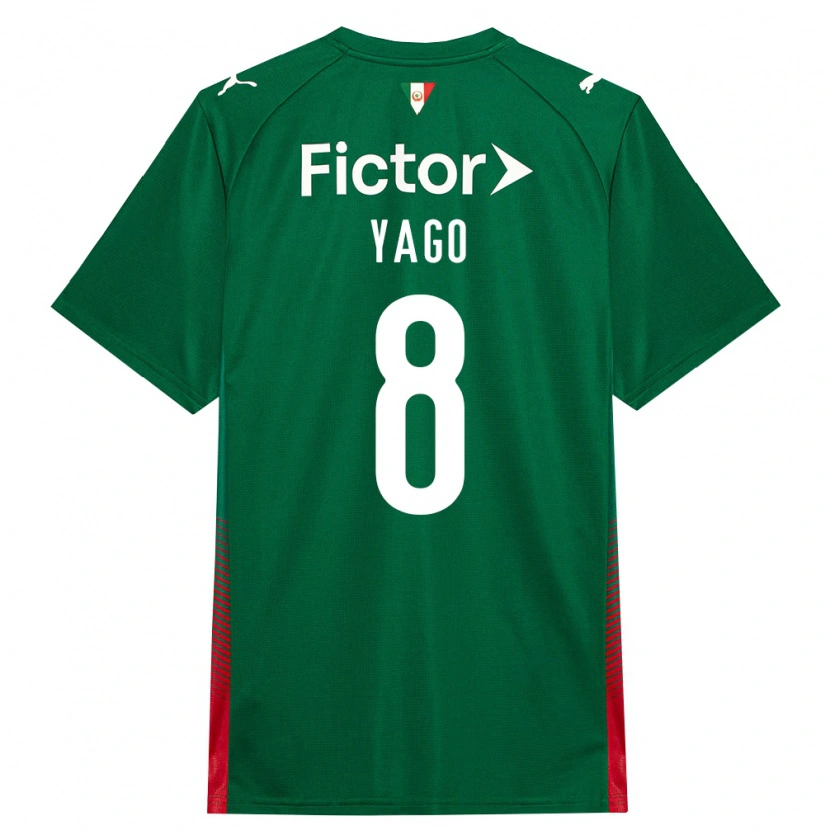 Danxen Heren Ruan Yago #8 Groen Rood Wit Thuisshirt Thuistenue 2026/27 T-Shirt België