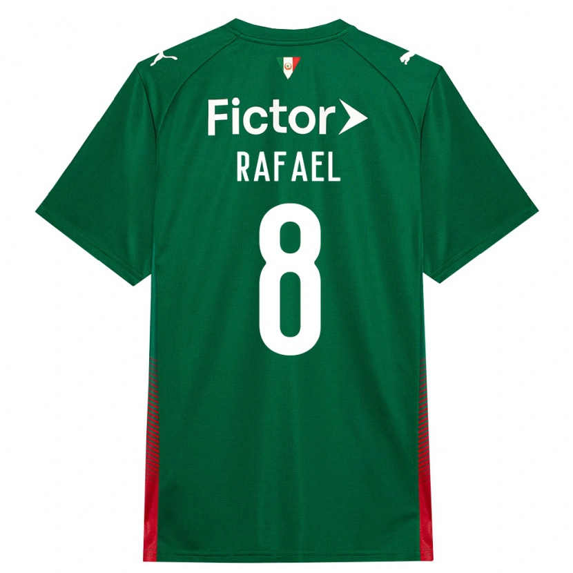 Danxen Heren Ze Rafael #8 Groen Rood Wit Thuisshirt Thuistenue 2026/27 T-Shirt België