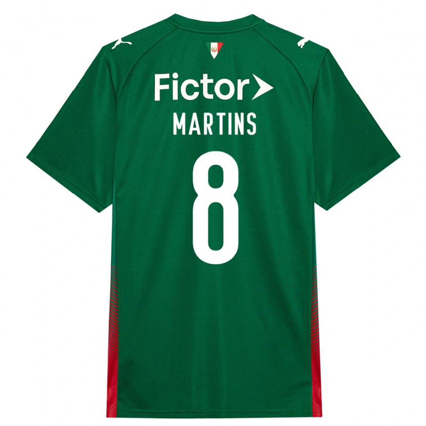 Danxen Heren Diany Martins #8 Groen Rood Wit Thuisshirt Thuistenue 2026/27 T-Shirt België
