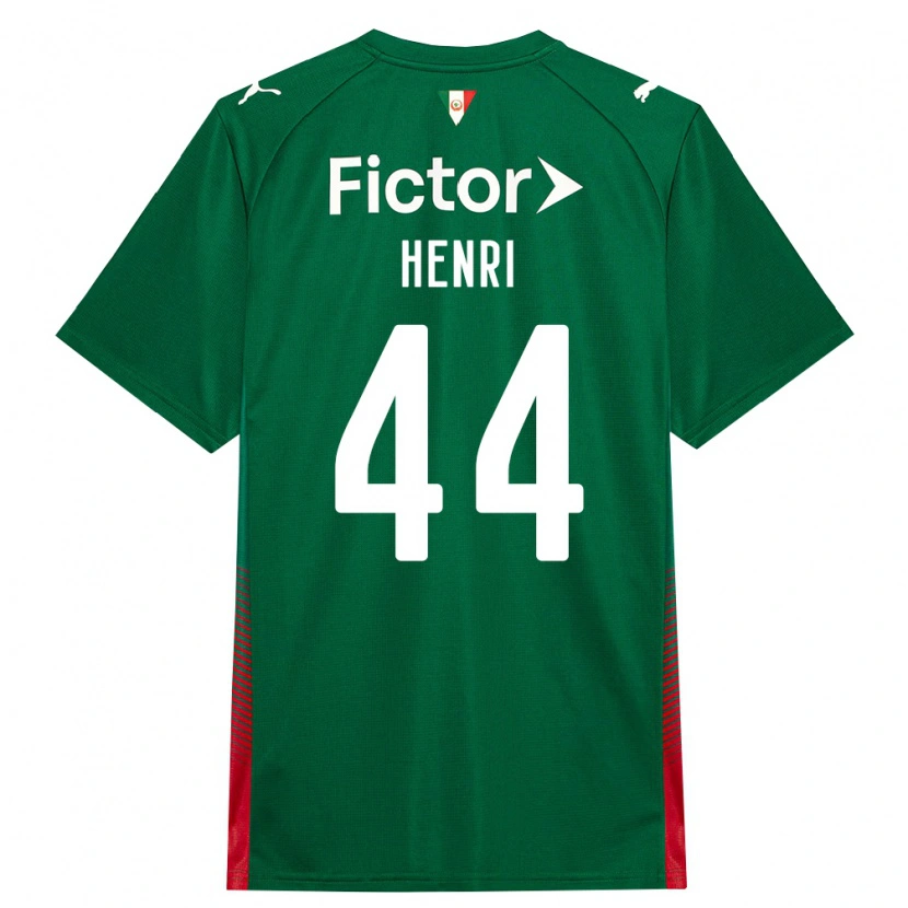 Danxen Heren Henri #44 Groen Rood Wit Thuisshirt Thuistenue 2026/27 T-Shirt België