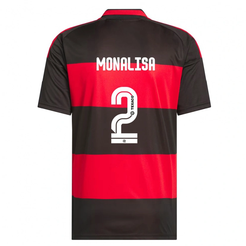 Danxen Heren Monalisa #2 Rood Zwart Wit Thuisshirt Thuistenue 2026/27 T-Shirt België
