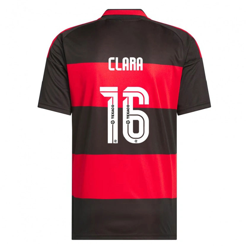 Danxen Heren Ana Clara #16 Rood Zwart Wit Thuisshirt Thuistenue 2026/27 T-Shirt België