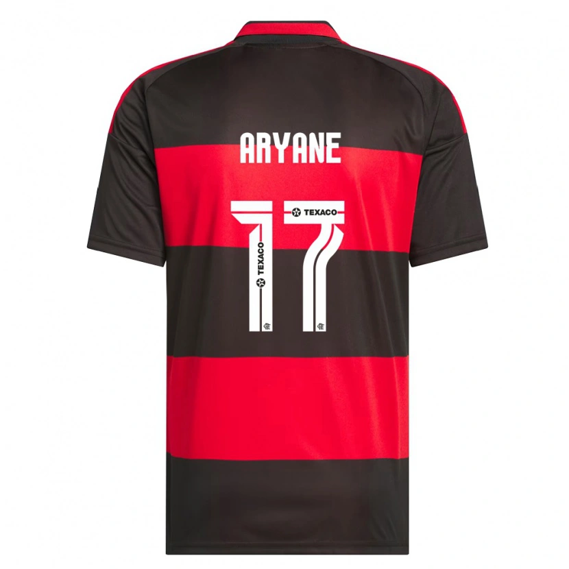 Danxen Heren Aryane #17 Rood Zwart Wit Thuisshirt Thuistenue 2026/27 T-Shirt België