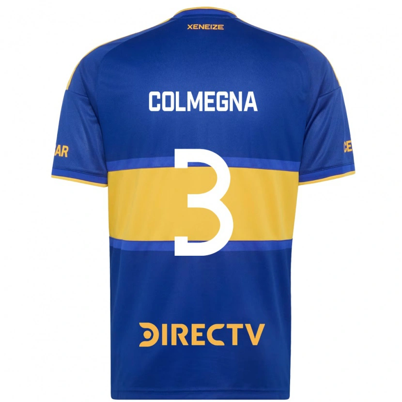 Danxen Heren Agustín Colmegna #3 Koninklijk Blauw Geel Thuisshirt Thuistenue 2026/27 T-Shirt België