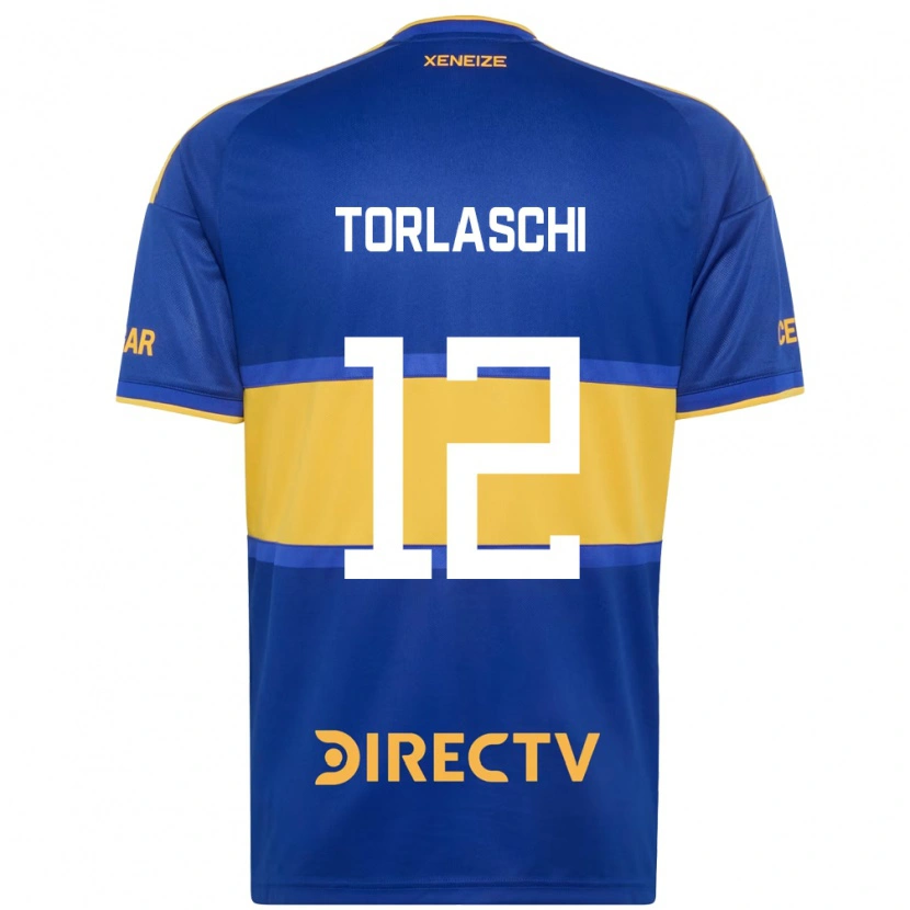 Danxen Heren Lucas Torlaschi #12 Koninklijk Blauw Geel Thuisshirt Thuistenue 2026/27 T-Shirt België