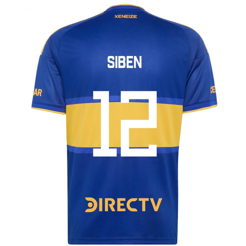 Danxen Heren Priscila Siben #12 Koninklijk Blauw Geel Thuisshirt Thuistenue 2026/27 T-Shirt België