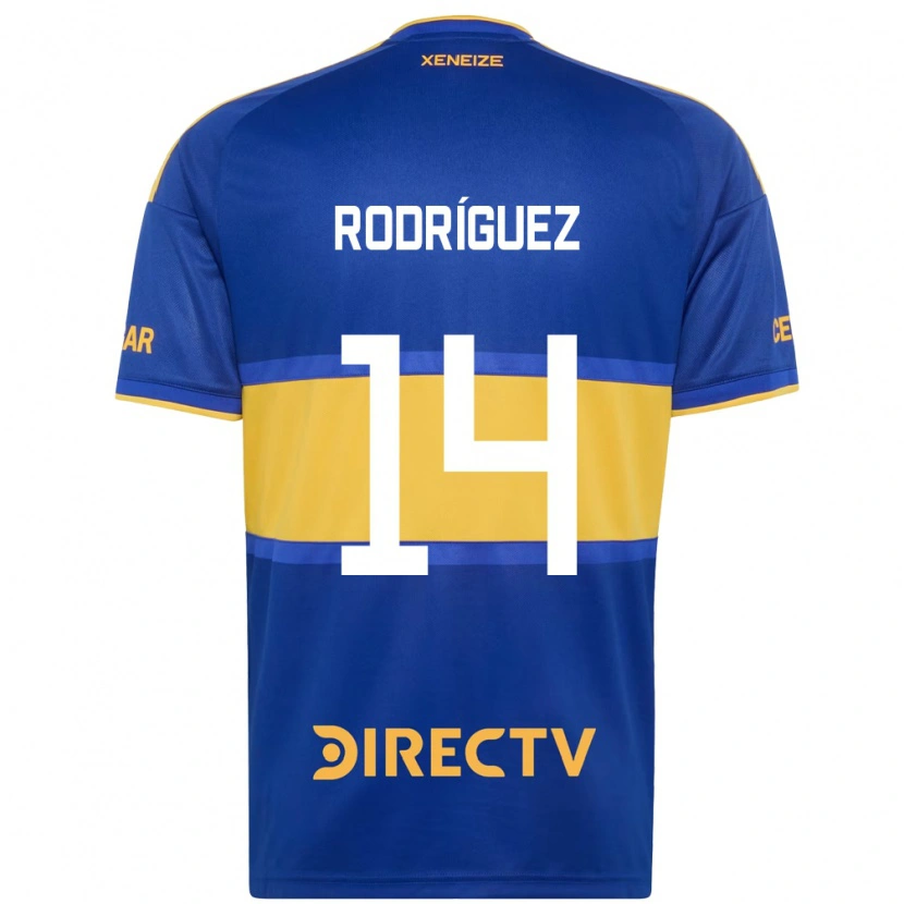 Danxen Heren Isaías Rodríguez #14 Koninklijk Blauw Geel Thuisshirt Thuistenue 2026/27 T-Shirt België