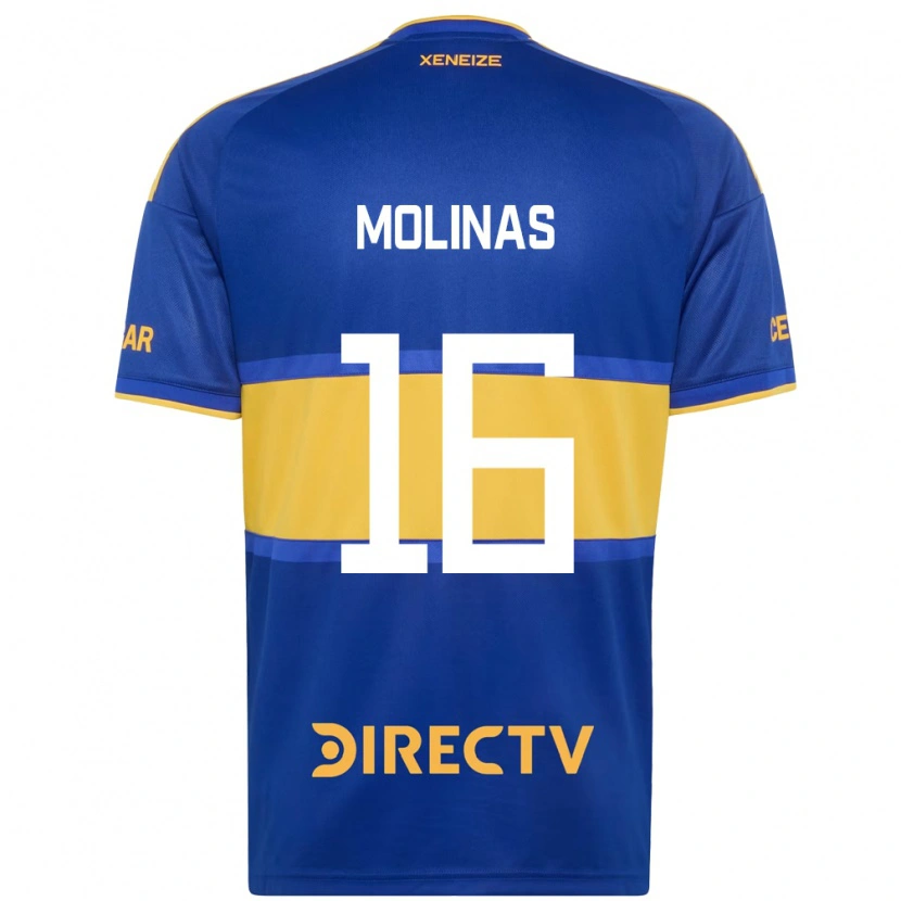 Danxen Heren Aaron Molinas #16 Koninklijk Blauw Geel Thuisshirt Thuistenue 2026/27 T-Shirt België