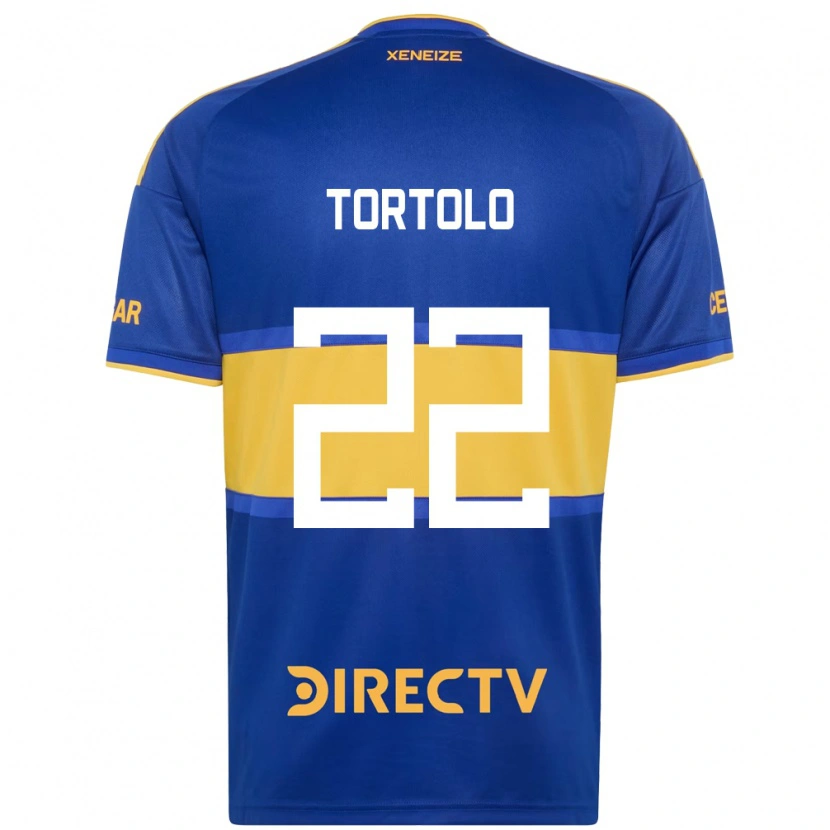 Danxen Heren Dulce Tortolo #22 Koninklijk Blauw Geel Thuisshirt Thuistenue 2026/27 T-Shirt België
