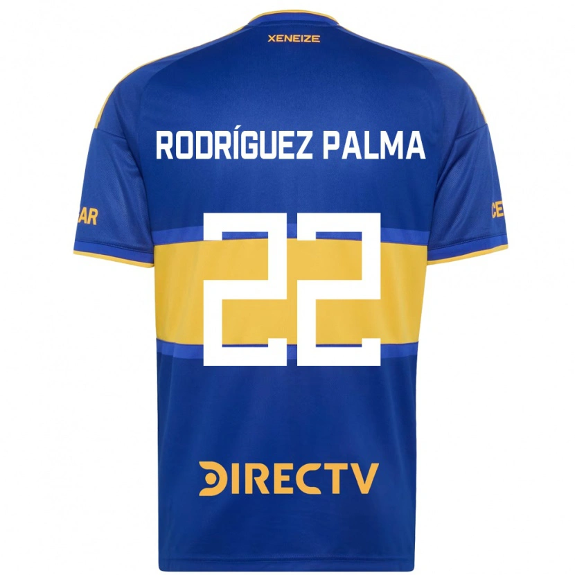Danxen Heren Joaquina Rodríguez Palma #22 Koninklijk Blauw Geel Thuisshirt Thuistenue 2026/27 T-Shirt België
