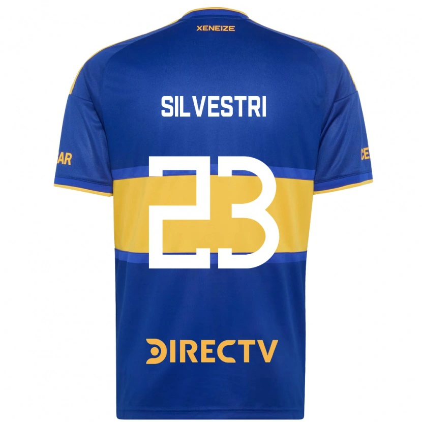 Danxen Heren Delfina Silvestri #23 Koninklijk Blauw Geel Thuisshirt Thuistenue 2026/27 T-Shirt België