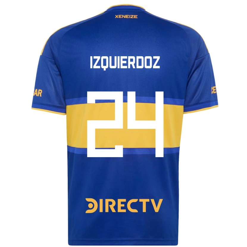 Danxen Heren Carlos Izquierdoz #24 Koninklijk Blauw Geel Thuisshirt Thuistenue 2026/27 T-Shirt België