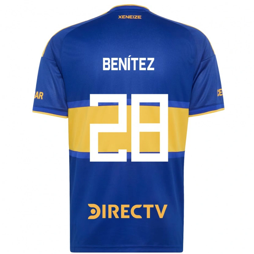 Danxen Heren Yazmín Benítez #28 Koninklijk Blauw Geel Thuisshirt Thuistenue 2026/27 T-Shirt België
