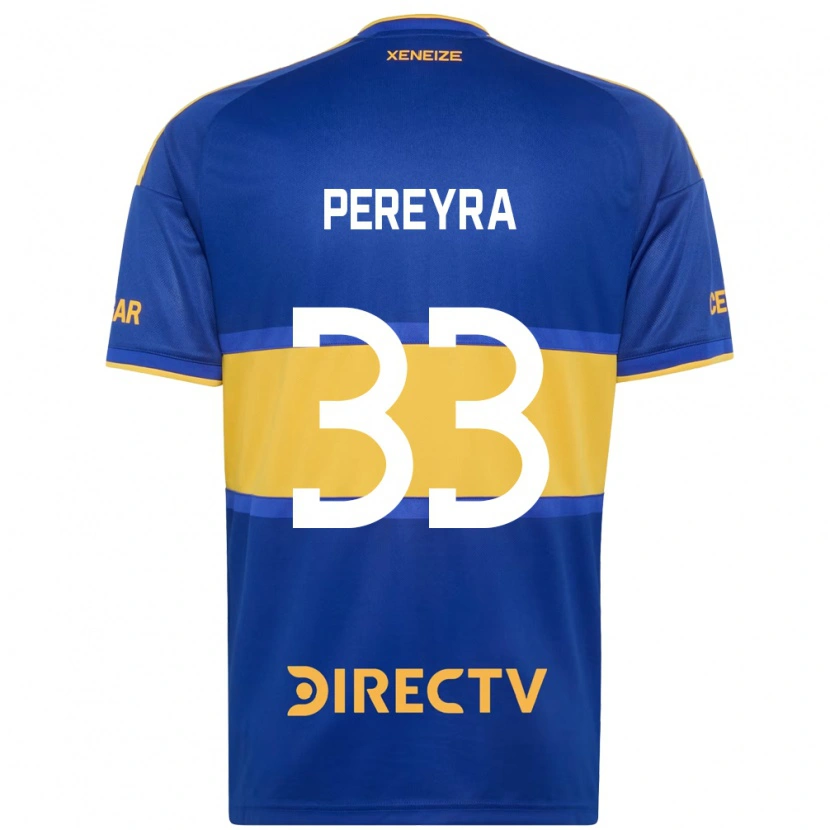Danxen Heren Araceli Pereyra #33 Koninklijk Blauw Geel Thuisshirt Thuistenue 2026/27 T-Shirt België