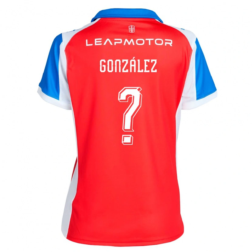 Danxen Heren Simón González #0 Rood Blauw Uitshirt Uittenue 2026/27 T-Shirt België