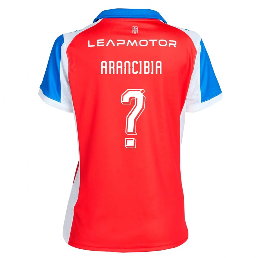 Danxen Heren Carlos Arancibia #0 Rood Blauw Uitshirt Uittenue 2026/27 T-Shirt België