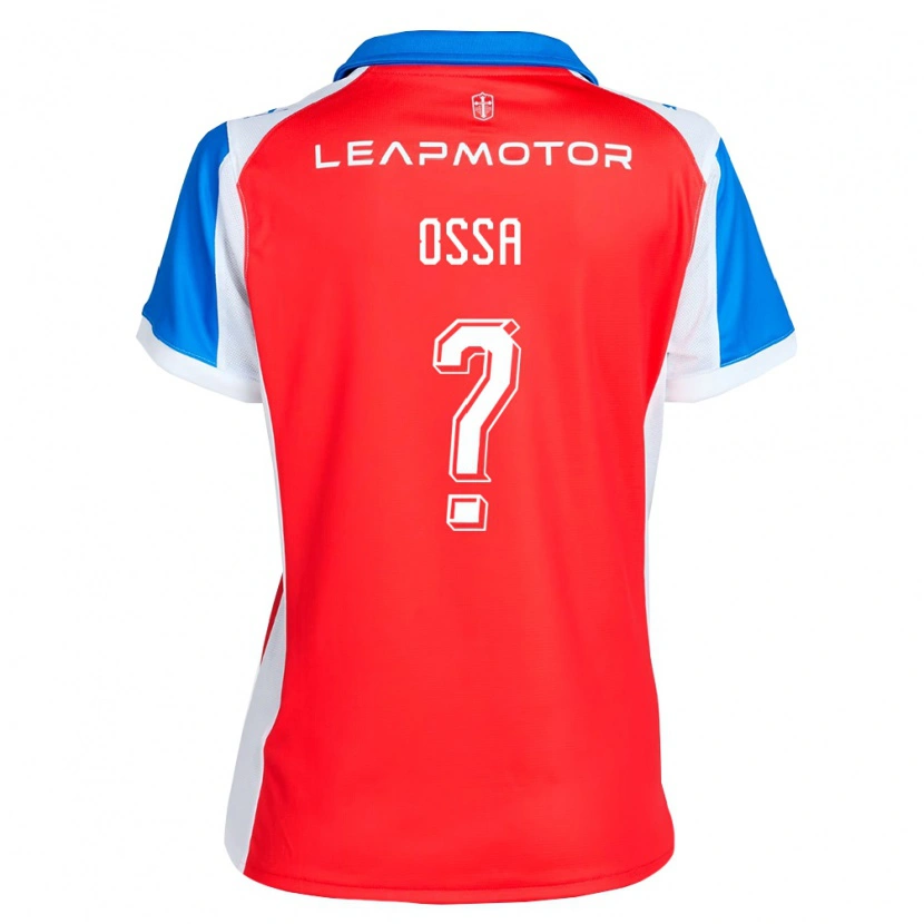 Danxen Heren Diego Ossa #0 Rood Blauw Uitshirt Uittenue 2026/27 T-Shirt België