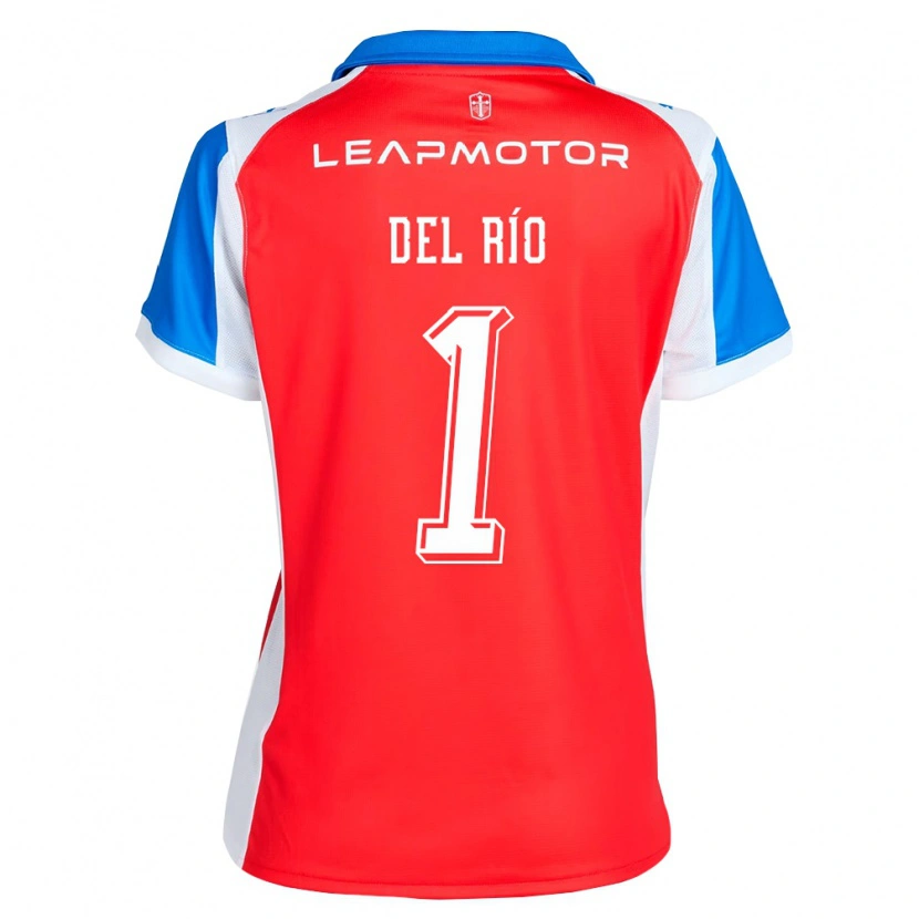 Danxen Heren Cristóbal Del Río #1 Rood Blauw Uitshirt Uittenue 2026/27 T-Shirt België