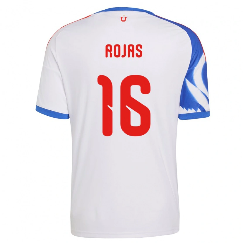 Danxen Heren Elías Rojas #16 Wit Marineblauw Uitshirt Uittenue 2026/27 T-Shirt België