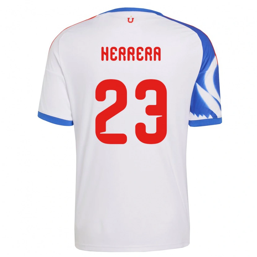 Danxen Heren Claudia Herrera #23 Wit Marineblauw Uitshirt Uittenue 2026/27 T-Shirt België
