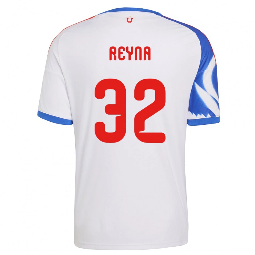 Danxen Heren Gonzalo Reyna #32 Wit Marineblauw Uitshirt Uittenue 2026/27 T-Shirt België