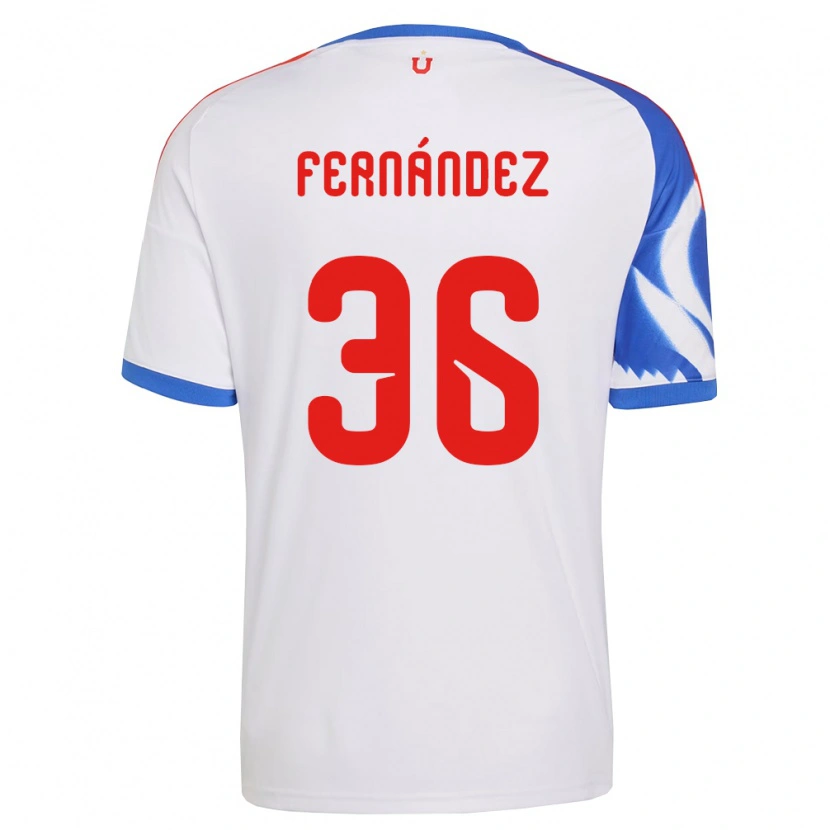 Danxen Heren Franco Fernández #36 Wit Marineblauw Uitshirt Uittenue 2026/27 T-Shirt België