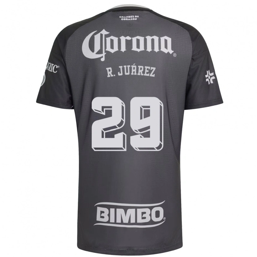 Danxen Heren Ramón Juárez #29 Grijs Wit Zwart Uitshirt Uittenue 2026/27 T-Shirt België