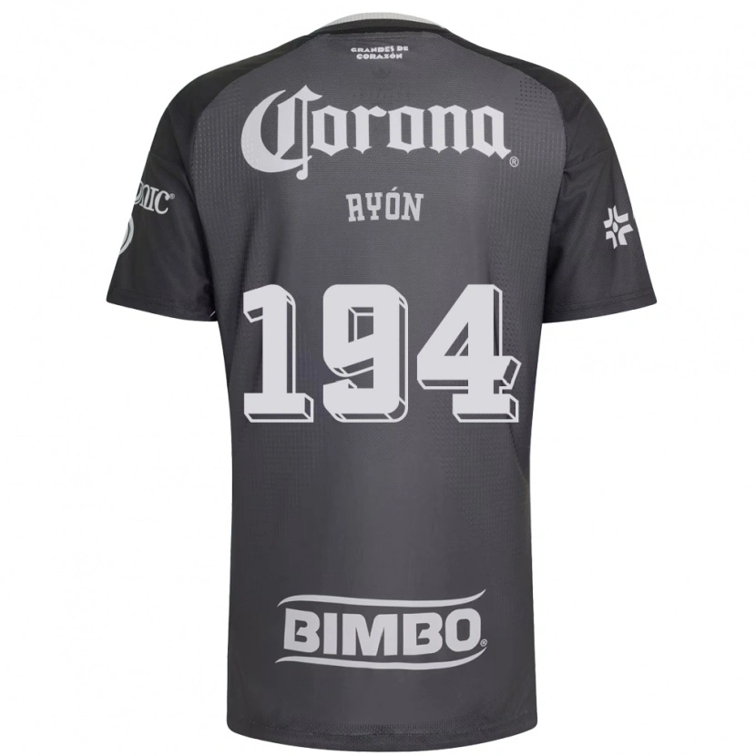 Danxen Heren César Ayón #194 Grijs Wit Zwart Uitshirt Uittenue 2026/27 T-Shirt België