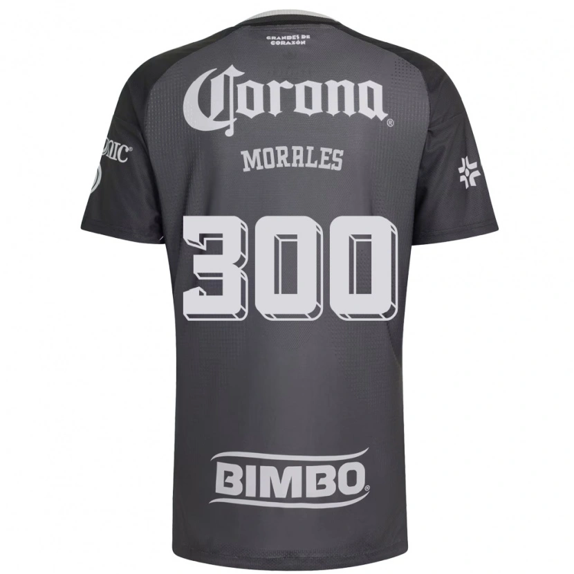 Danxen Heren Jareth Morales #300 Grijs Wit Zwart Uitshirt Uittenue 2026/27 T-Shirt België