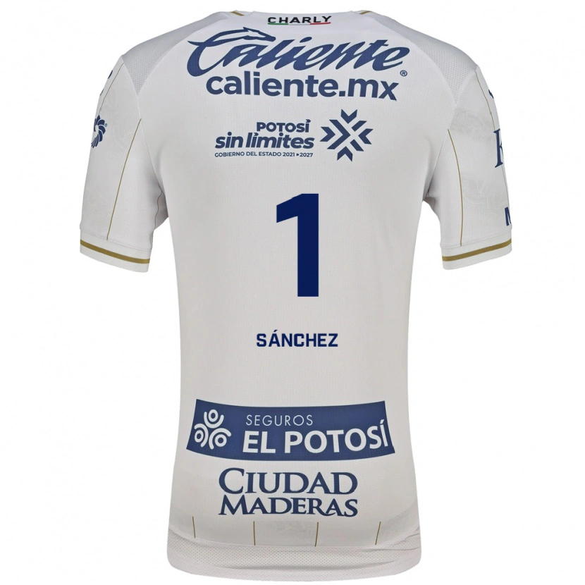 Danxen Heren Andrés Sánchez #1 Wit Blauw Uitshirt Uittenue 2026/27 T-Shirt België