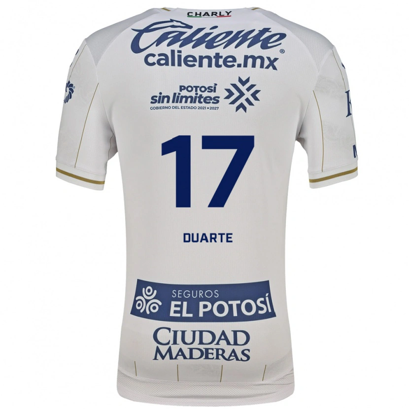 Danxen Heren Anderson Duarte #17 Wit Blauw Uitshirt Uittenue 2026/27 T-Shirt België