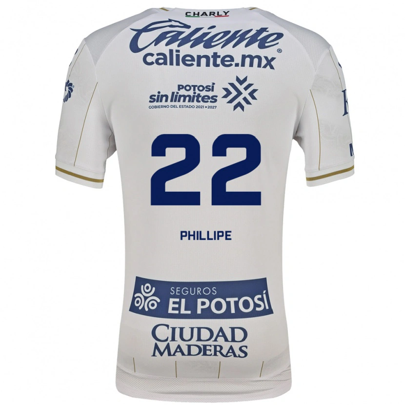 Danxen Heren Yan Phillipe #22 Wit Blauw Uitshirt Uittenue 2026/27 T-Shirt België