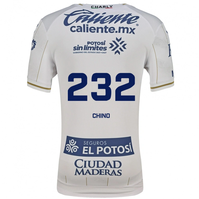 Danxen Heren Luis Chino #232 Wit Blauw Uitshirt Uittenue 2026/27 T-Shirt België