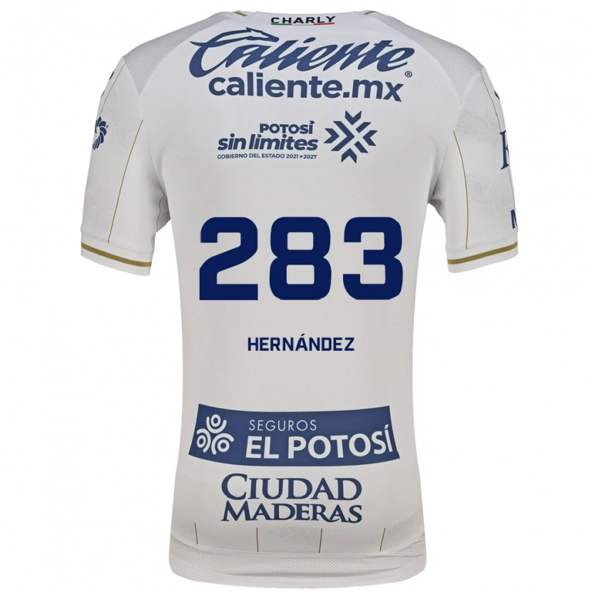 Danxen Heren Sebastián Hernández #283 Wit Blauw Uitshirt Uittenue 2026/27 T-Shirt België