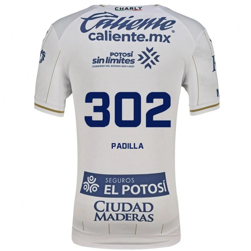 Danxen Heren Sahid Padilla #302 Wit Blauw Uitshirt Uittenue 2026/27 T-Shirt België