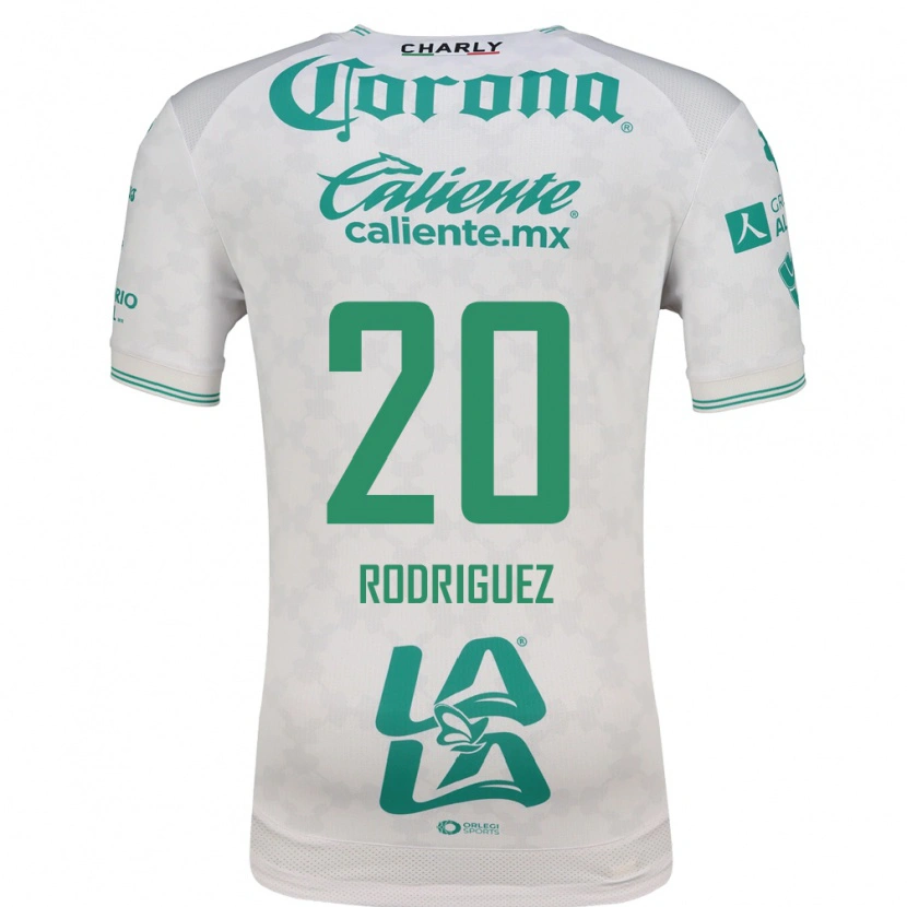 Danxen Heren Hugo Rodriguez #20 Lichtgroen Wit Uitshirt Uittenue 2026/27 T-Shirt België