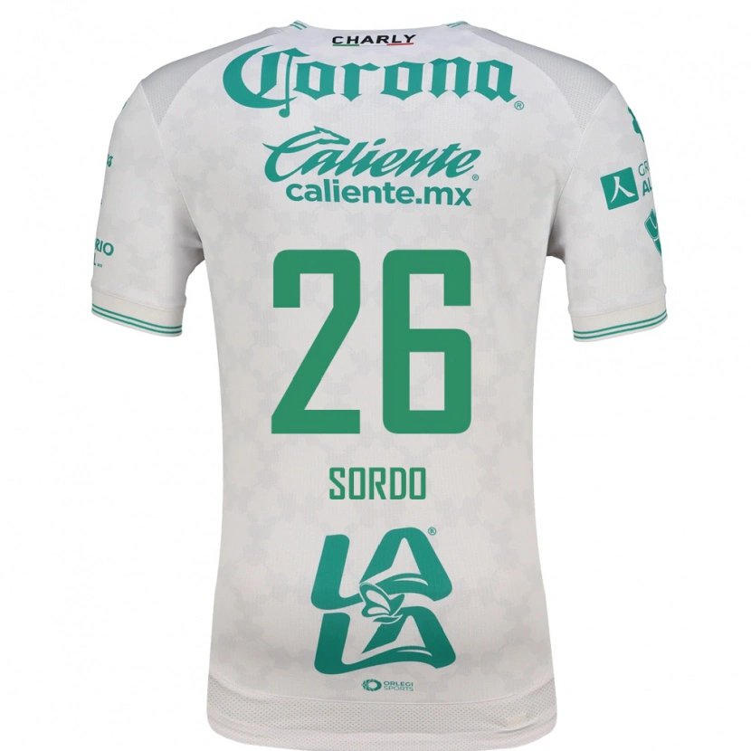 Danxen Heren Ramiro Sordo #26 Lichtgroen Wit Uitshirt Uittenue 2026/27 T-Shirt België
