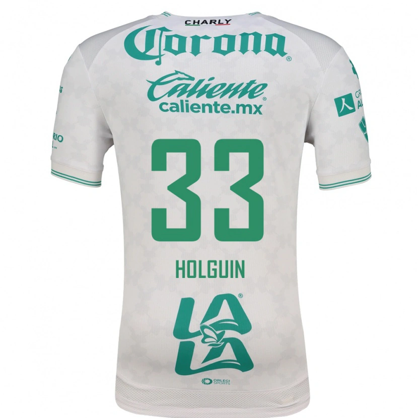Danxen Heren Héctor Holguín #33 Lichtgroen Wit Uitshirt Uittenue 2026/27 T-Shirt België