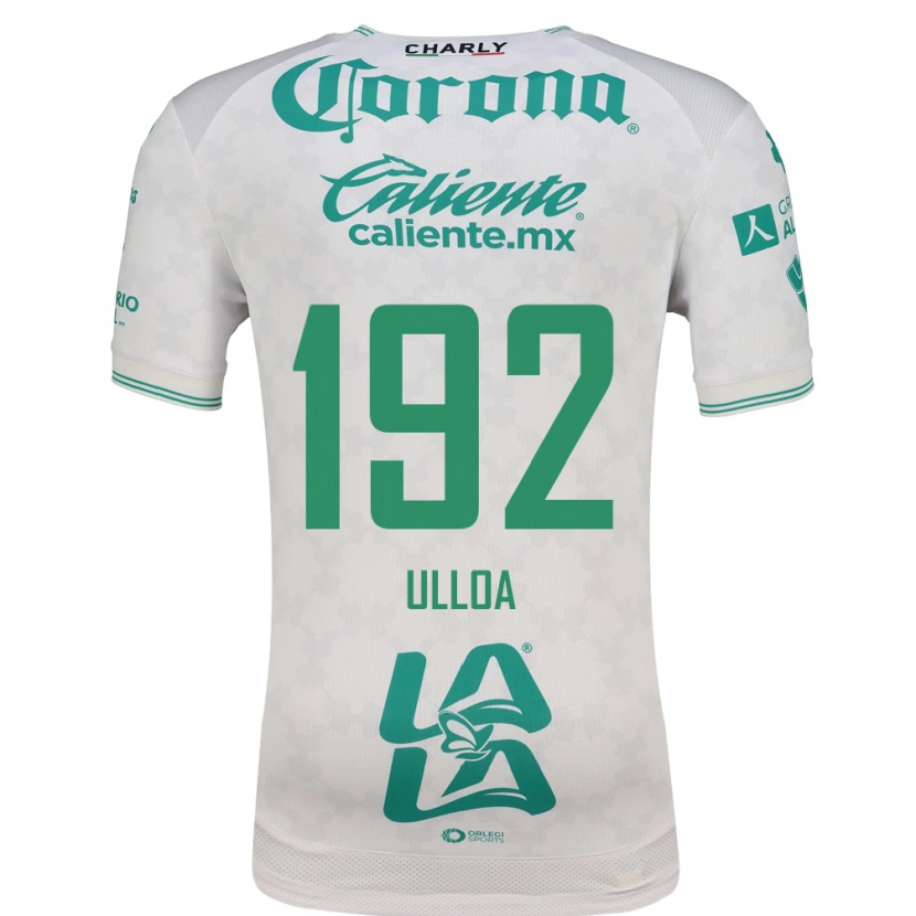 Danxen Heren José Ulloa #192 Lichtgroen Wit Uitshirt Uittenue 2026/27 T-Shirt België